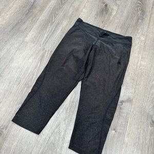 Adidas Climalite Womens Medium Capri Leggings Charcoal Gray Cropped Capri Pants